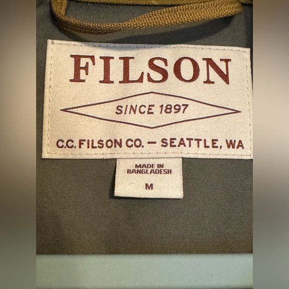 Filson Tin Cloth Short Lined Cruiser - Picture 3 of 5